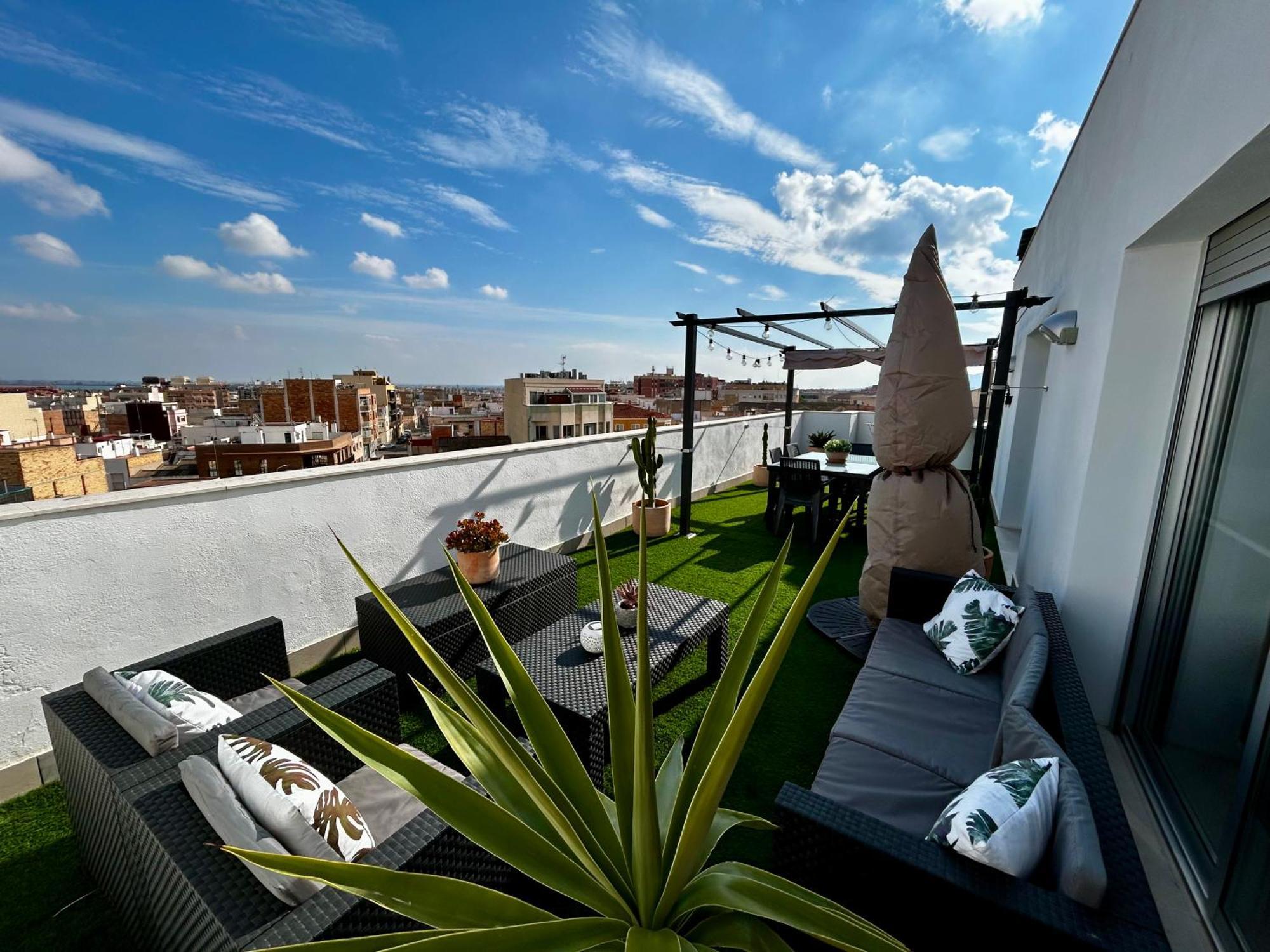 Ferienwohnung Lo Balconet Del Delta. Atic-Duplex Vacacional. Amposta Exterior foto