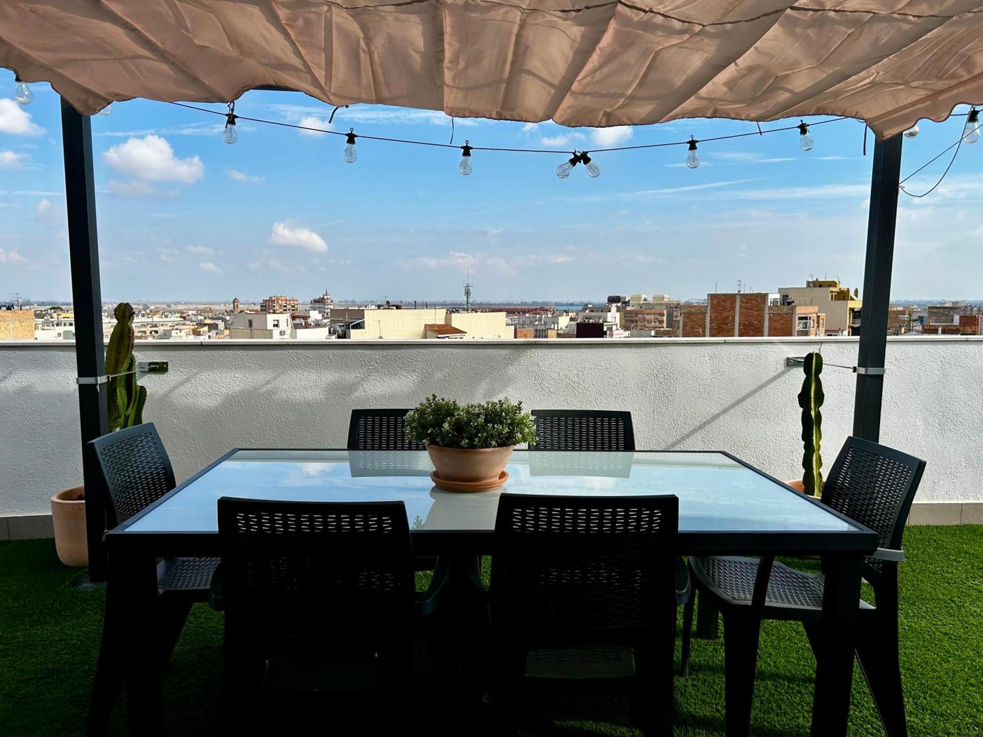 Ferienwohnung Lo Balconet Del Delta. Atic-Duplex Vacacional. Amposta Exterior foto