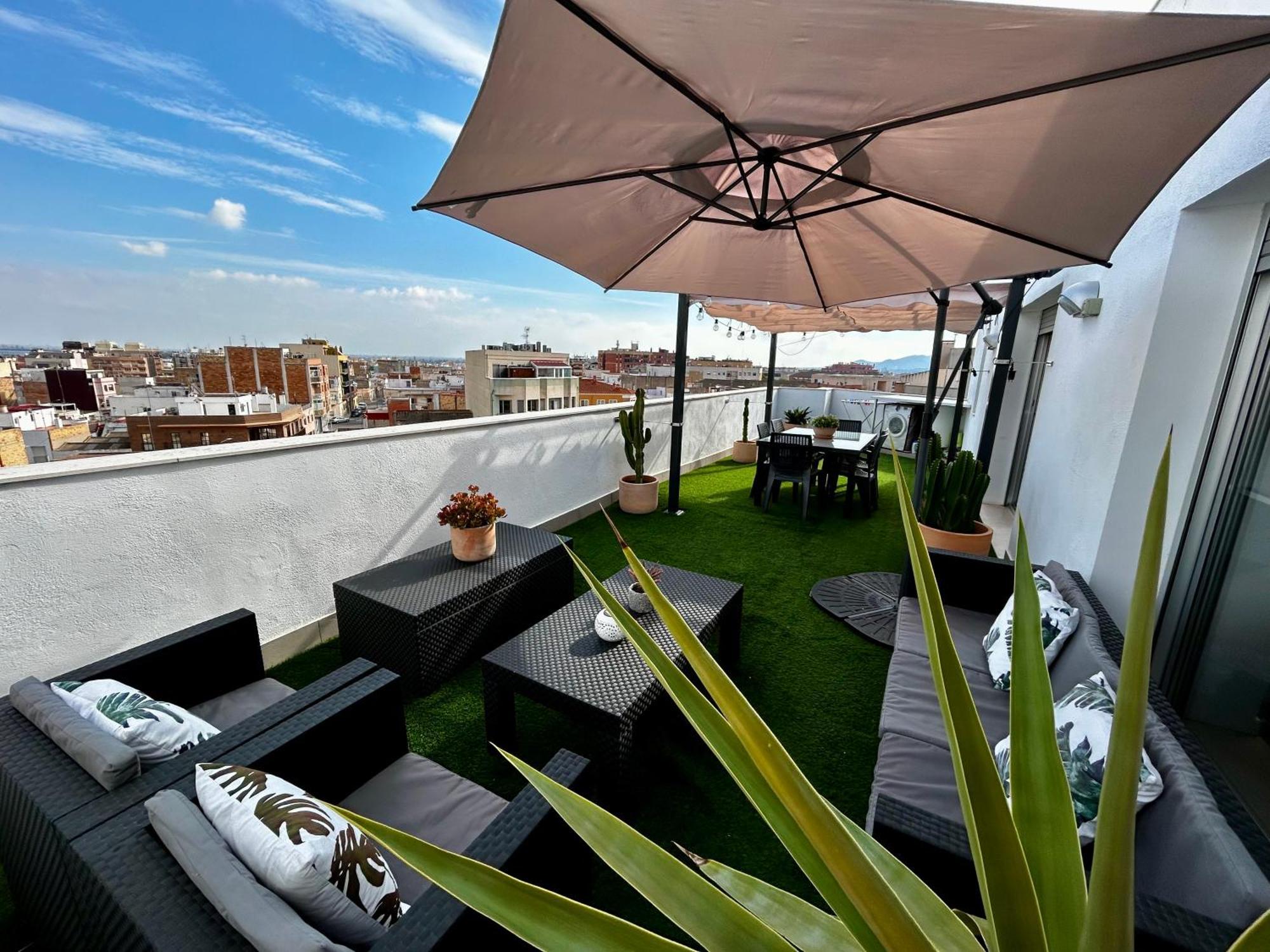 Ferienwohnung Lo Balconet Del Delta. Atic-Duplex Vacacional. Amposta Exterior foto